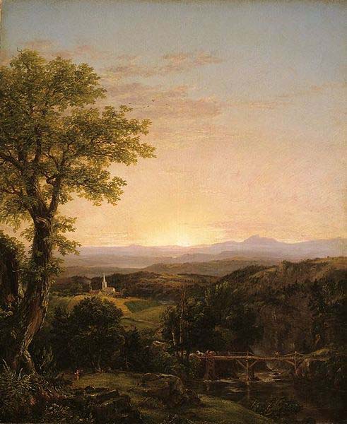 Thomas Cole New England Scenery